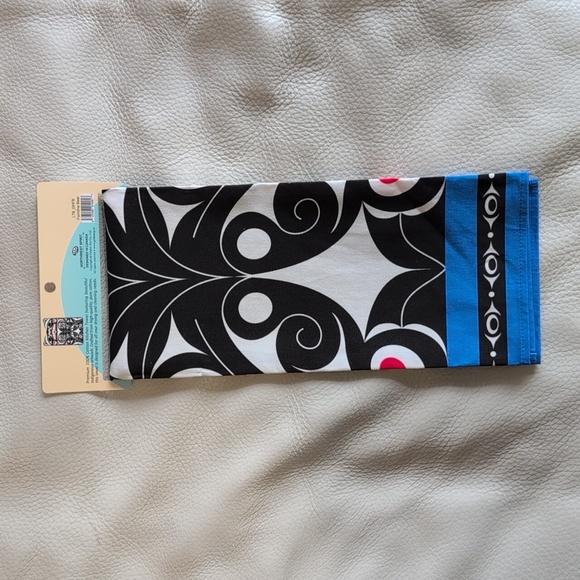 Cotton Kitchen Formline Bear Indigenous Design by Douglas Horne, Coast Salish - Picture 4 of 5